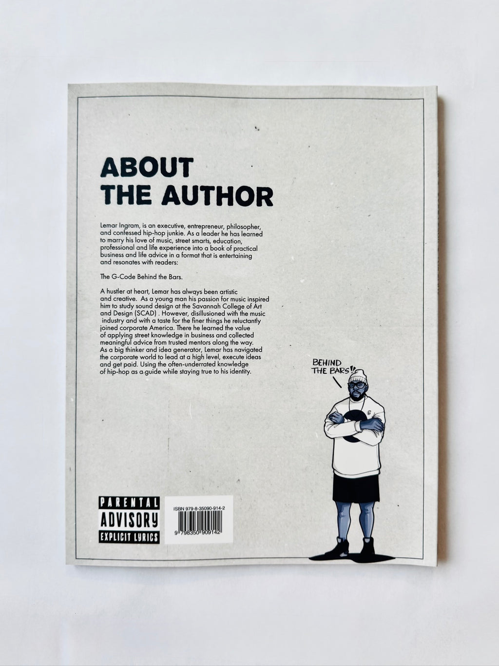 The G Code back cover — About the Author